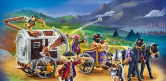 Playmobil - 70073 - PLAYMOBIL:THE MOVIE Charlie with Prison Wagon