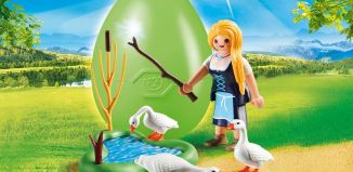 Playmobil - 70083 - Jeune fille avec oies