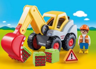 Playmobil - 70125 - Schaufelbagger