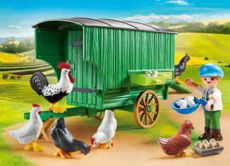 Playmobil - 70138 - Mobile Chicken House