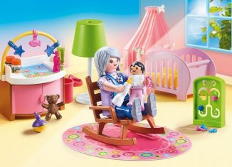 Playmobil - 70210 - Chambre de bébé