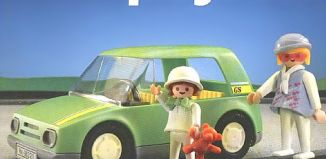 Playmobil - 3211-esp - Voiture citadine verte