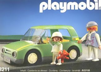 Playmobil - 3211-esp - Light Green City Car
