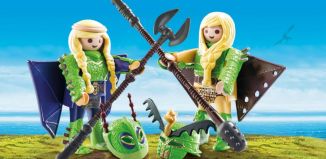 Playmobil - 70042 - Ruffnut And Tuffnut With Flight Suit
