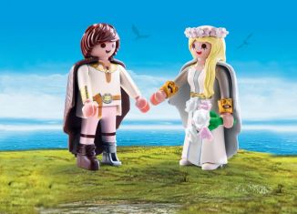 Playmobil - 70045 - Astrid and Hiccup