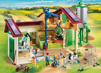 Playmobil - 70132 - Large Farm With Silo