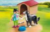 Playmobil - 70136 - Enfant avec chien et sa niche