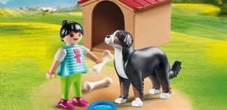 Playmobil - 70136 - Dog With Doghouse