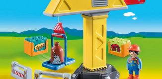 Playmobil - 70165 - Construction Crane