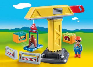 Playmobil - 70165 - Construction Crane