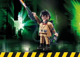 Playmobil - 70173 - Ghostbusters™ Sammlerfigur E. Spengler - Detail Playmobil - 70173 - Ghostbusters™ Sammlerfigur E. Spengler
