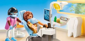 Playmobil - 70198 - Beim Facharzt: Zahnarzt