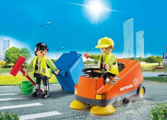 Playmobil - 70203 - Street Sweeper