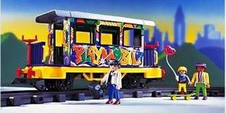 Playmobil - 4118v1 - Graffiti Car