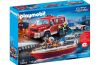 Playmobil - 70054 - Feuerwehrfahrzeug mit Löschboot