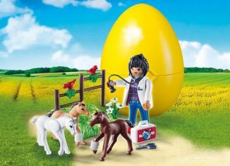 Playmobil - 9207 - Vet with Foals