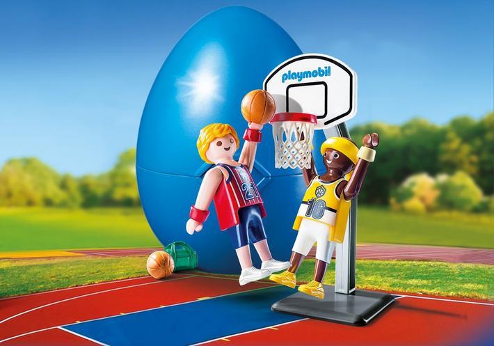 NEU Basketballspieler Playmobil Sammelfigur Sport & Action 9210 Ei 