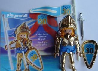 Playmobil - 30897902-ger - Golden Knight 30th anniversary - Detail Playmobil - 30897902-ger - Golden Knight 30th anniversary