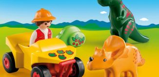 Playmobil - 9120 - Explorateur et dinosaures