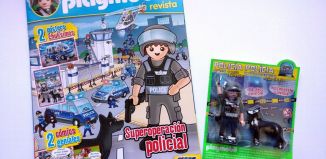 Playmobil - R034-30791554-esp - Policía con perro