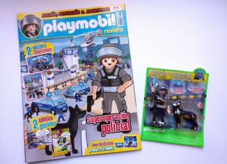 Playmobil - R034-30791554-esp - Policía con perro