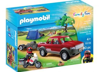Playmobil - 70116 - Camp Site with Pickup