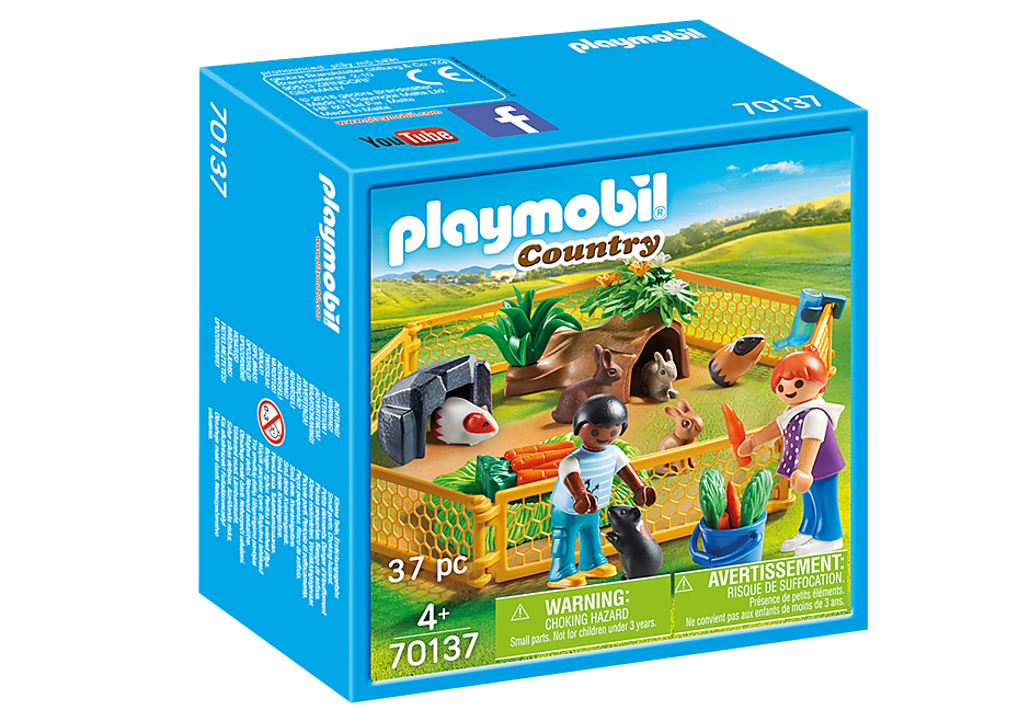 Playmobil 70137 - Farm Animal Enclosure - Box