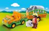 Playmobil - 70182 - Zoo vehicle with rhinoceros