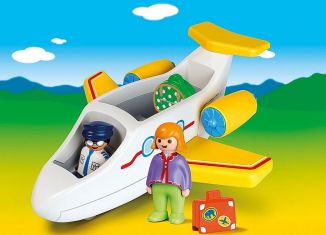 Playmobil - 70185 - Airplane with Passenger