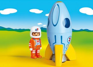 Playmobil - 70186 - Astronaut with Rocket