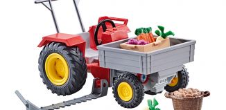 Playmobil - 9831 - Faucheuse agricole avec légumes