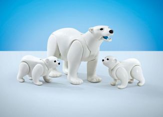 Playmobil - 9833 - Polar Bear Family