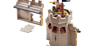 Playmobil - 9840 - Turmerweiterung mit Steinabwurf