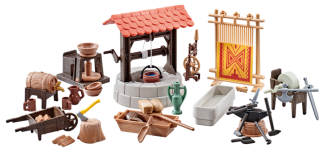 Playmobil - 9842 - Medieval Village Accessories