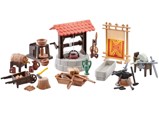 Playmobil - 9842 - Medieval Village Accessories