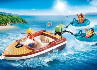 Playmobil - 70091 - Sportboot mit Fun-Reifen