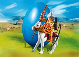 Playmobil - 4926 - Mongolian Warrior on Horse
