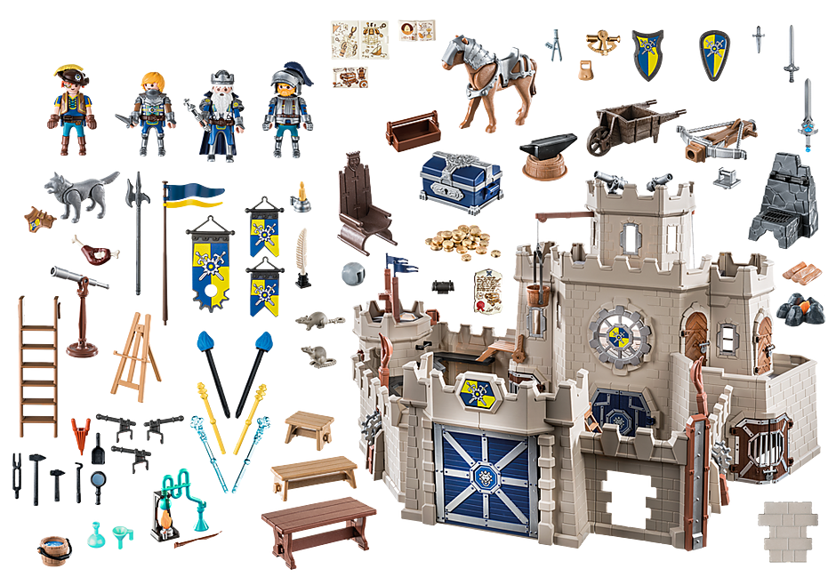 Playmobil 70220 - Gran castillo de los Caballeros de Novelmore - Volver
