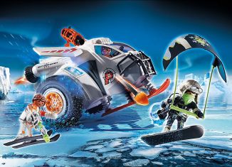 Playmobil - 70231 - Spy Team Schneegleiter