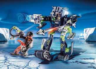 Playmobil - 70233 - Robot des neiges des Rebelles arctiques
