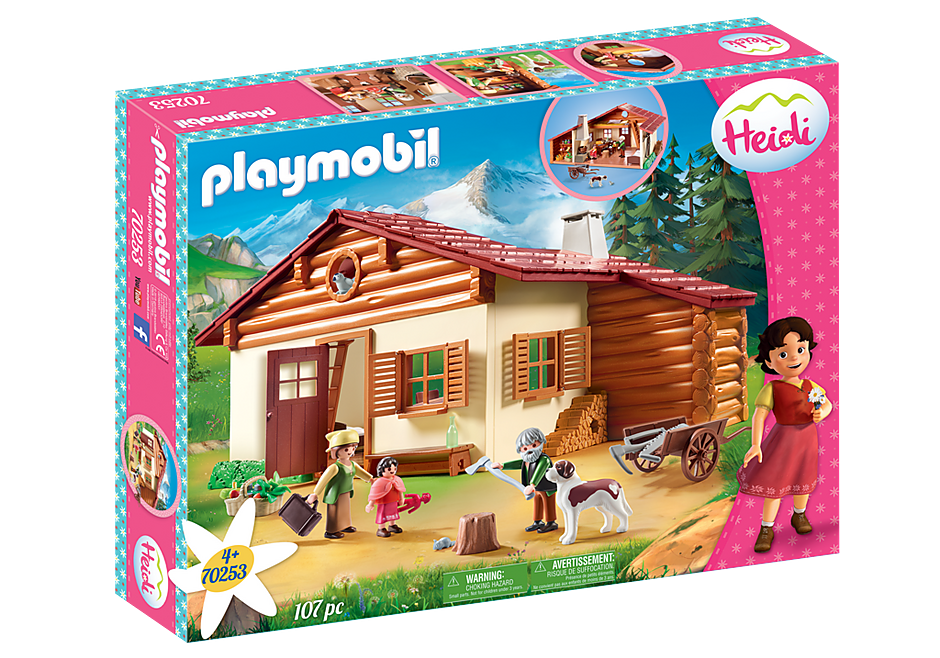 Playmobil 70253 - Heidi's Alpine House - Box