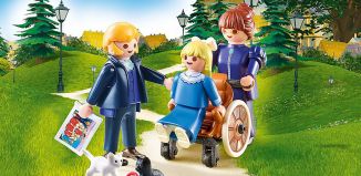 Playmobil - 70258 - Clara with her Father and Miss Rottenmeier