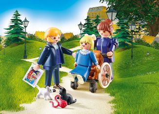 Playmobil - 70258 - Clara with her Father and Miss Rottenmeier
