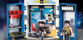 Playmobil - 70306 - Spielbox In der Polizeistation