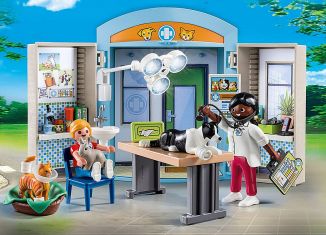Playmobil - 70309 - Vet Clinic Play Box