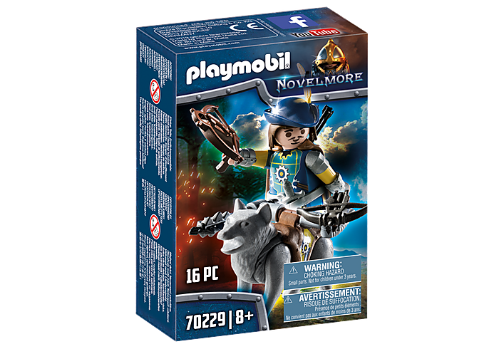 Playmobil 70229 - Novelmore Crossbowman with Wolf - Box