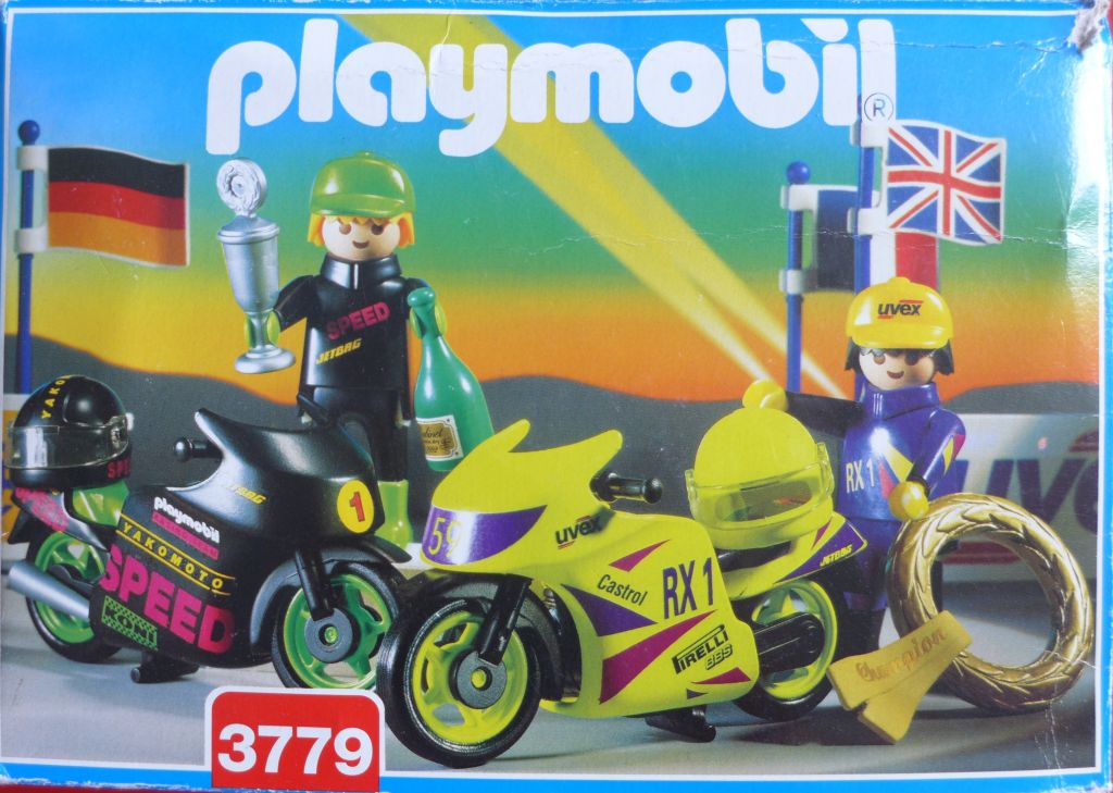 Playmobil 3779 - Victory Racing Motorcycles - Box