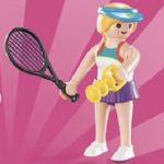PLAYMOBIL 70160 Figures Girls Serie 16 Tennisspielerin Schläger Bälle # 2 NEU 