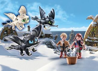 Playmobil - 70457 - Viking Children with Baby Dragons