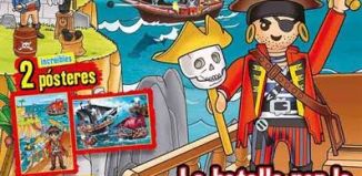 Playmobil - PANNINI 01 AZUL - pirate captain